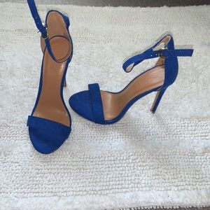 Blue heels